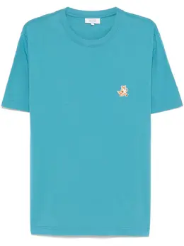 Maison Kitsuné: Голубая футболка 