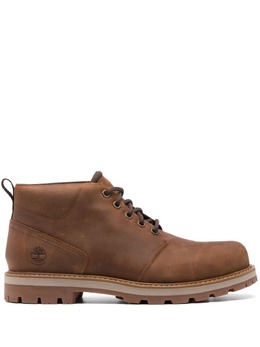 Timberland: Коричневые ботинки 
