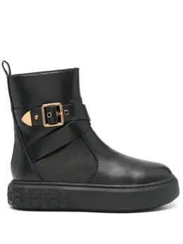 PINKO: Чёрные ботинки 
