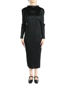 Pleats Please Issey Miyake: Платье миди 