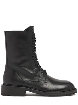 ANN DEMEULEMEESTER: Чёрные ботинки 