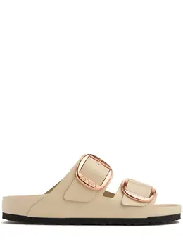 BIRKENSTOCK: Білі сандалі  Arizona