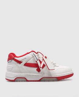 Off-White: Белые кроссовки 