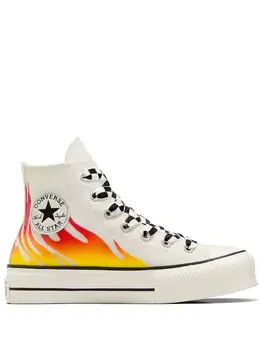 Converse: Белые кроссовки  Chuck Taylor All Star Lift