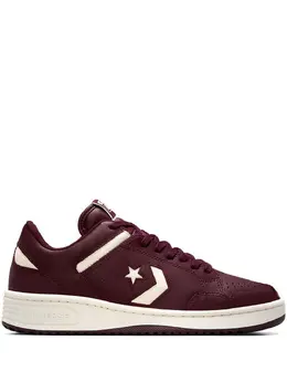 Converse: Бордовые кроссовки 