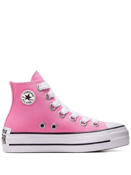 Converse: Розовые кроссовки  Chuck Taylor All Star Lift