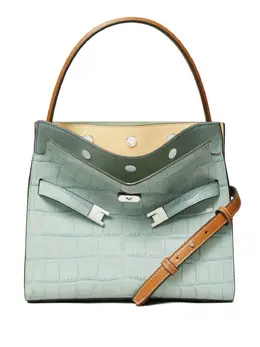 Tory Burch: Светлая сумка-шоппер  Lee Radziwill