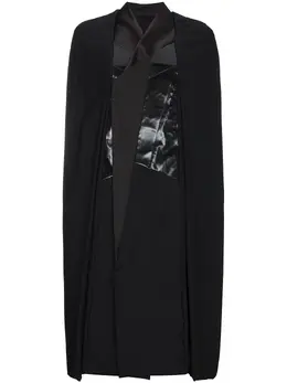 Rick Owens: Кожаный плащ 