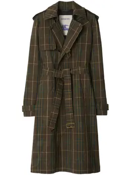 Burberry: Хлопковый плащ 