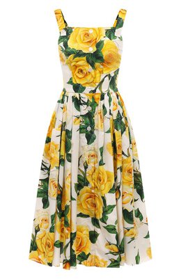 Dolce & Gabbana: Хлопковое платье 