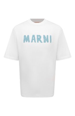 Marni: Хлопковая футболка 