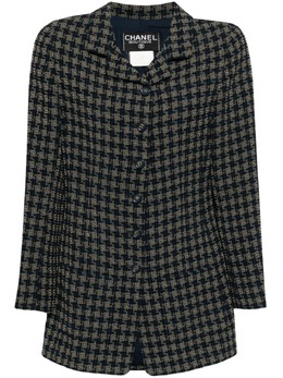 CHANEL Pre-Owned: Твидовая куртка 