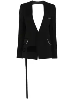 Victoria Beckham: Куртка без воротника 