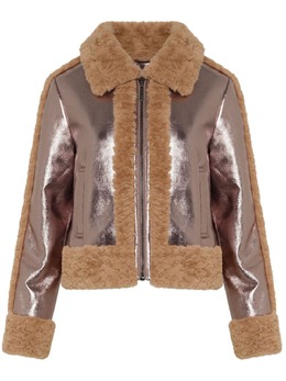 Unreal Fur: Коричневая куртка 