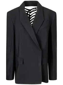 Mugler: Чёрный жакет 