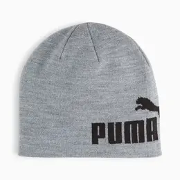 PUMA: Серая шапка  Ess