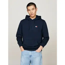 Tommy Jeans: Синяя толстовка  Tommy Badge
