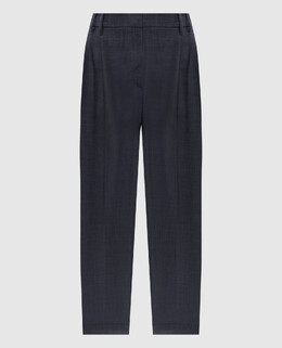 Brunello Cucinelli: Серые брюки 
