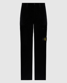Stone Island: Чорні брюки 
