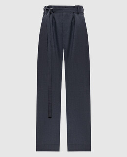 Ann Demeulemeester: Серые брюки 