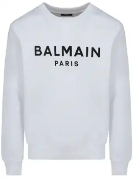Balmain: Свитшот с принтом 