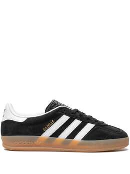 adidas: Чёрные кроссовки  Gazelle Indoor