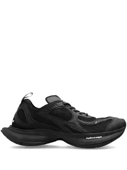 Balenciaga: Чёрные кроссовки 