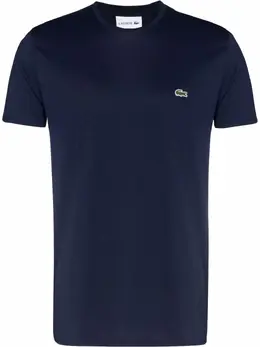 Lacoste: Синяя футболка 