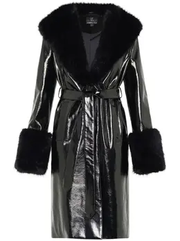 Unreal Fur: Чёрное пальто 
