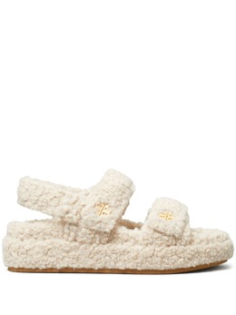 Tory Burch: Белые сандалии  Kira