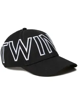 TWINSET: Чёрная кепка 