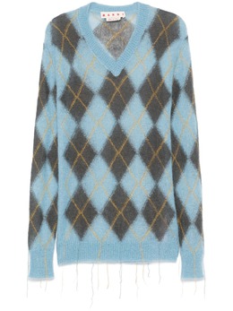 Marni: Светлый свитер 