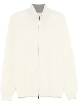 Corneliani: Белый кардиган 