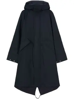 Jil Sander: Пуховик с капюшоном 