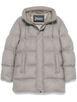 Herno: Пальто с капюшоном 