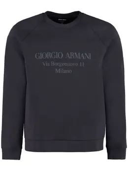 Giorgio Armani: Свитшот с принтом 