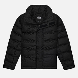 The North Face: Чёрный пуховик 