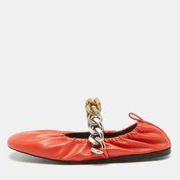 Stella McCartney: Оранжевые балетки  Falabella