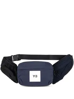 Y-3: Синяя сумка  Classic