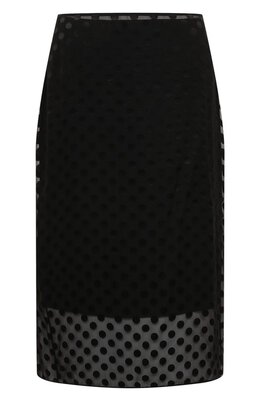 Givenchy: Шёлковая юбка 