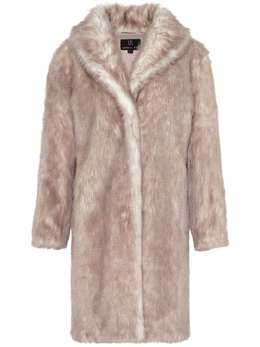 Unreal Fur: Бежевое пальто 
