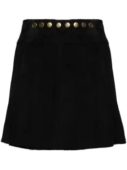 Cynthia Rowley: Замшевая юбка 