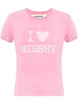 MISBHV: Футболка с принтом 
