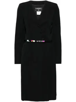 CHANEL Pre-Owned: Чёрная юбка 