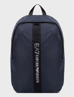 EA7 EMPORIO ARMANI: Сині рюкзаки 