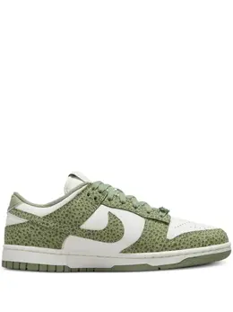 Nike: Зелёные кроссовки  Dunk Low