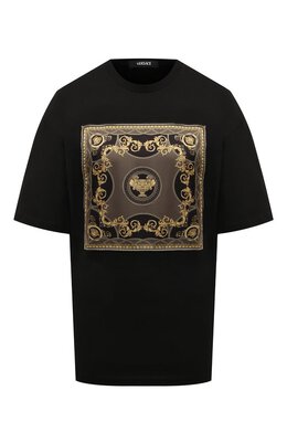 Versace: Хлопковая футболка 