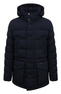 Kiton: Пуховик с воротником 