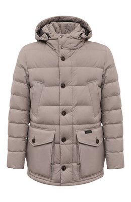 Kiton: Пуховик из полиэстера 