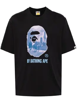 A BATHING APE®: Футболка с принтом 